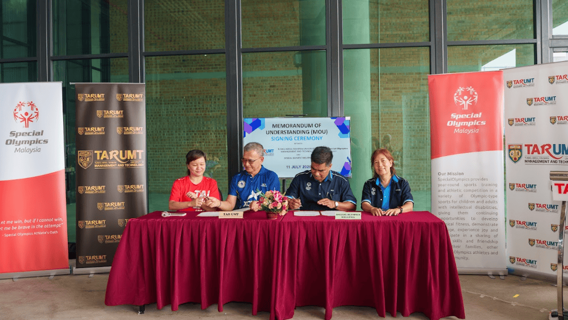 Special Olympics Malaysia and TAR UMT Formalise Collaboration
